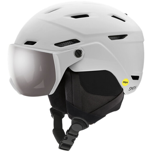 NWT Smith Optics Survey MIPS Unisex Snow Helmet - Matte White, unisex Large - Picture 1 of 1